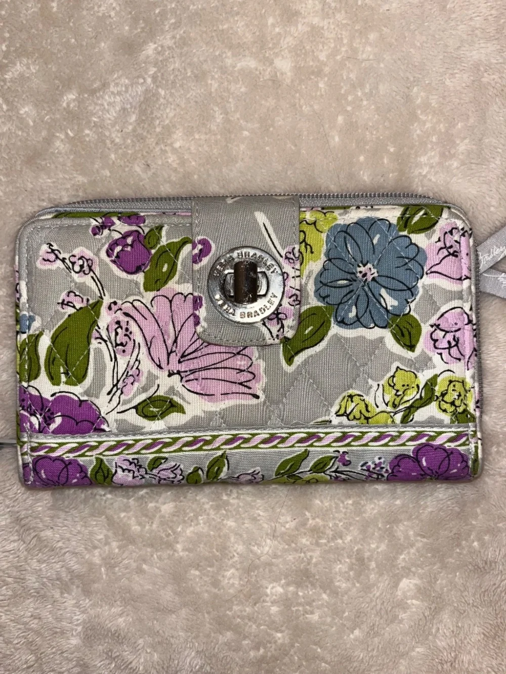 Vera Bradley Shoulder Bag Purse with Matching Wallet